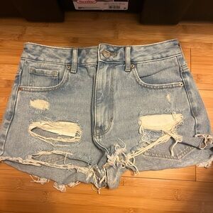High rise pacsun jean shorts size 26